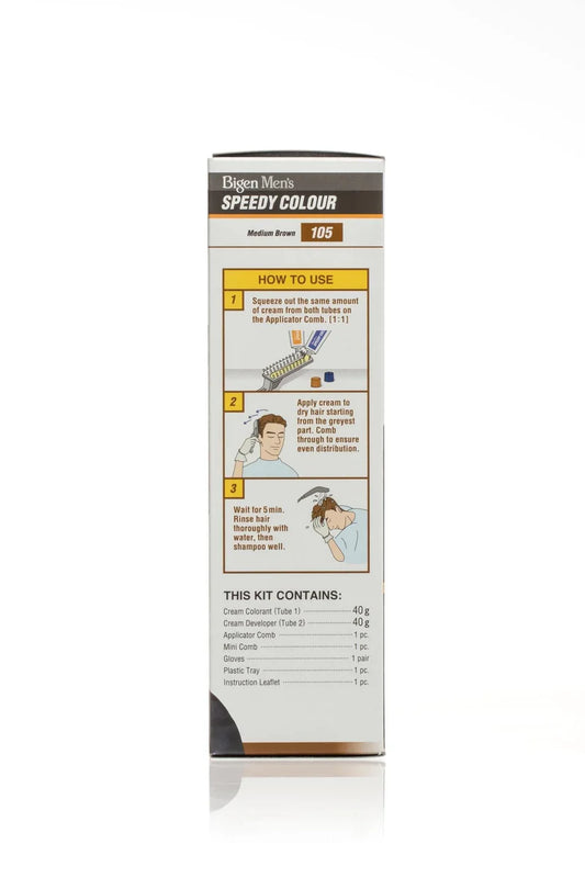 Bigen Men’s Speedy Hair Color 101 – Black Natural