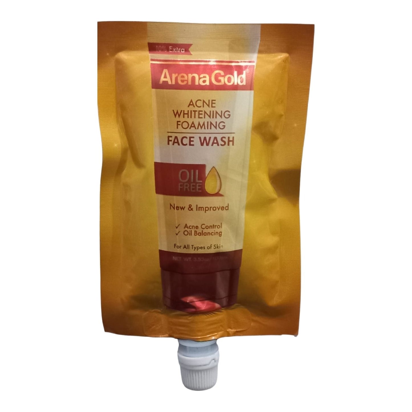 Arena Gold Acne Whitening Foaming Face Wash (20g)
