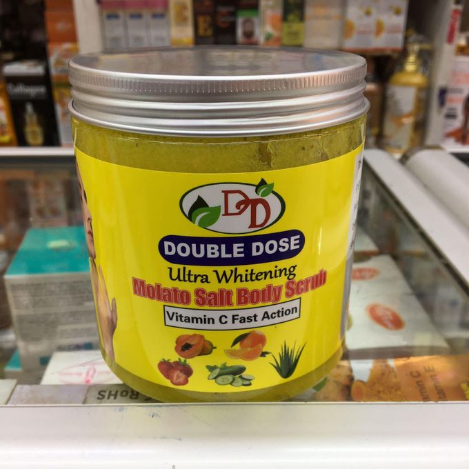 Double Dose Molato Ultra Whitening Salt Body Scrub