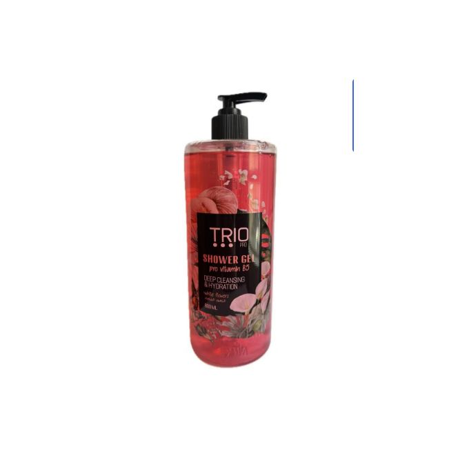 TRIO Pro Vitamin B5 Shower Gel, White Flowers - 800ml