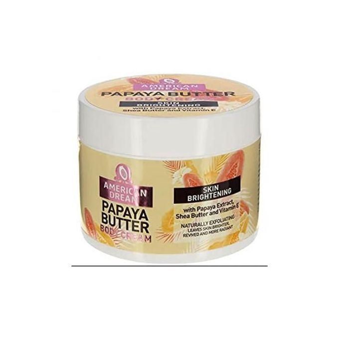 American Dream Papaya Butter Body Cream with Papaya Extract, Shea Butter & Vitamin E, 500ml