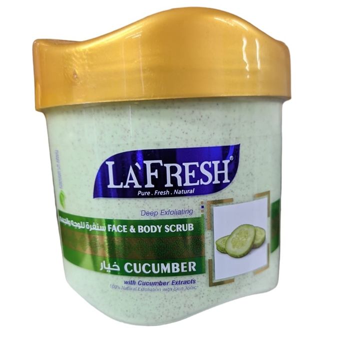 La Fresh Cucumber Face and Body Scrub