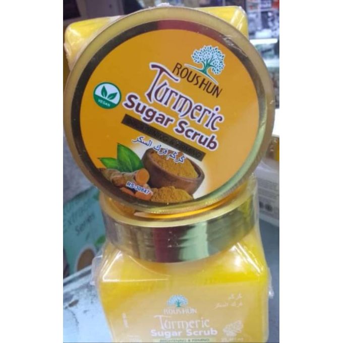 Roushun Exfoliating Turmeric Sugar Scrub