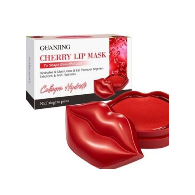 Guanjing Cherry Moisturizing Lip Mask – 60g (20 Patches)