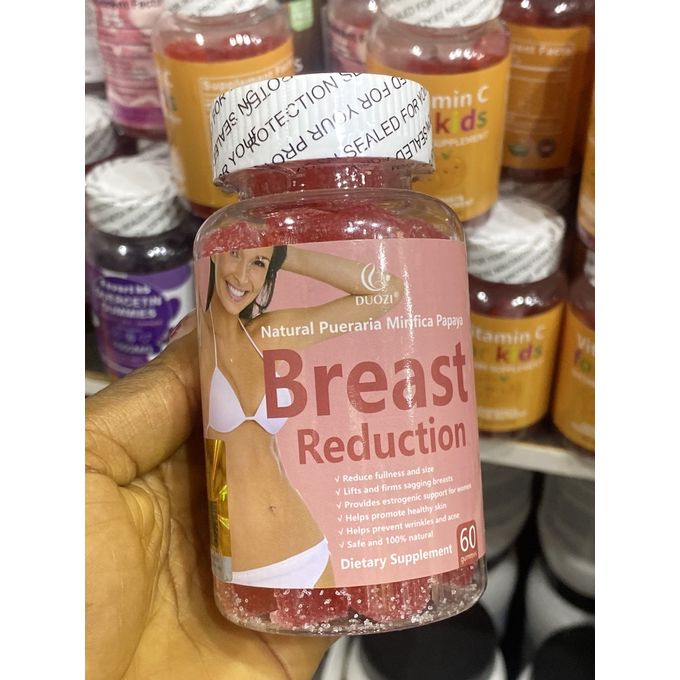 Duozi Natural Pueraria Mirifica Papaya Breast Reduction Gummies