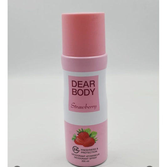 Dear Body Strawberry Body Spray – 250ml