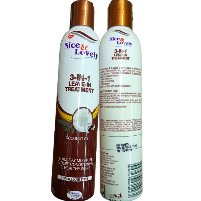 Nice & Lovely Coconut Leave-In Hair Treatment 240ml