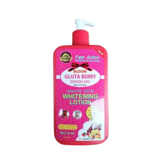 π₯ LIMITED DEAL β Bloom Gluta Berry Whitening Lotion | Brighten Skin + Reduce Dark Spots + Deep Hydration | KSh 2700