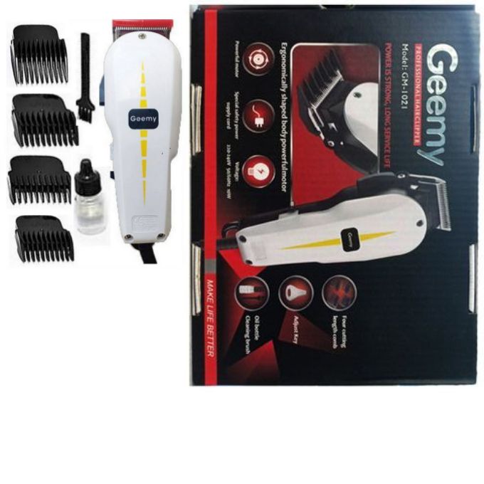 Geemy Electric Hair Trimmer Barbering Machine - Kinyozi
