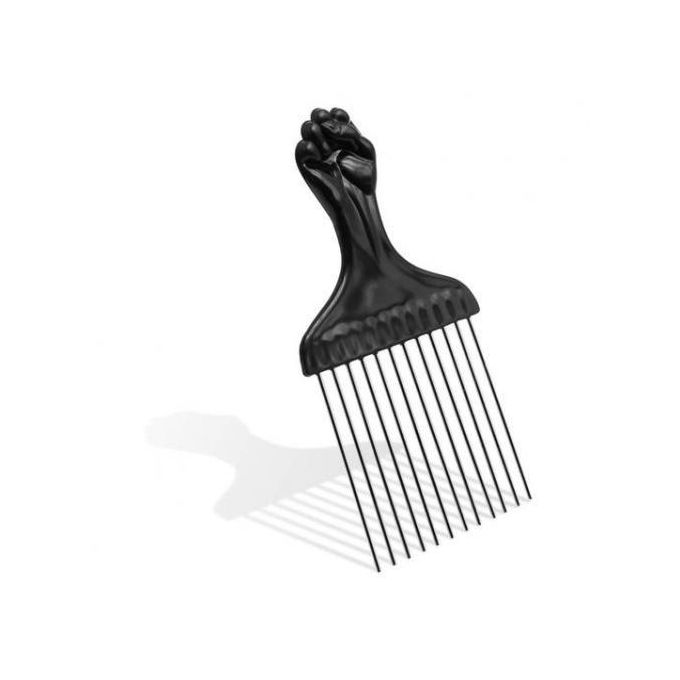 3pcs WT Metal Afro Comb Set – Wide-Toothed Afro Pick Tools