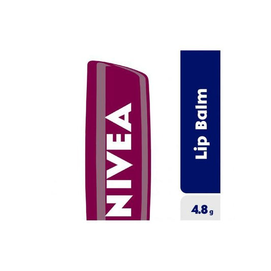 NIVEA Blackberry Shine Lip Balm for Women – 4.8g
