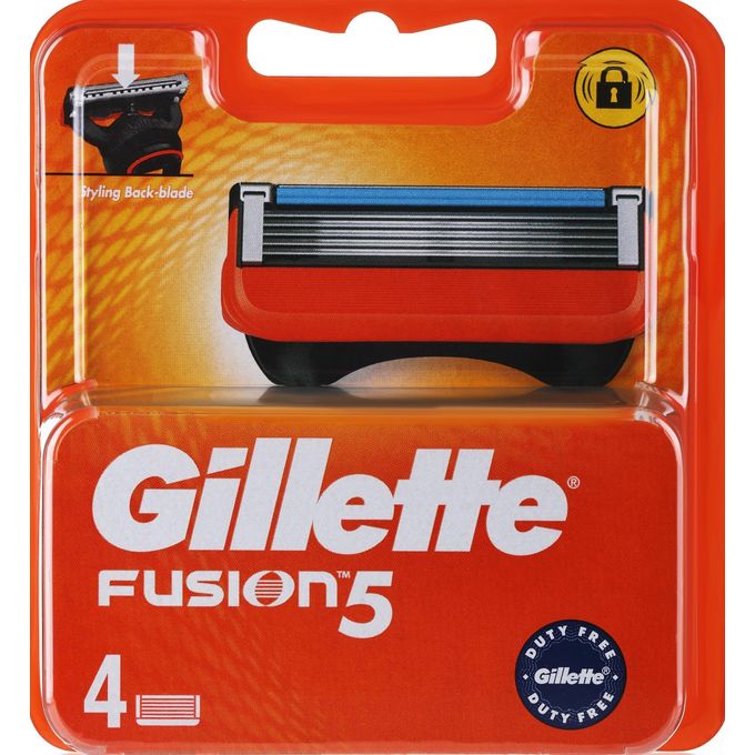 Gillette Fusion Men’s Razor Blade Refills – 4 Count