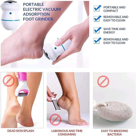 Electric Callus Remover – Rechargeable Foot Scrubber for Smooth, Soft Feet