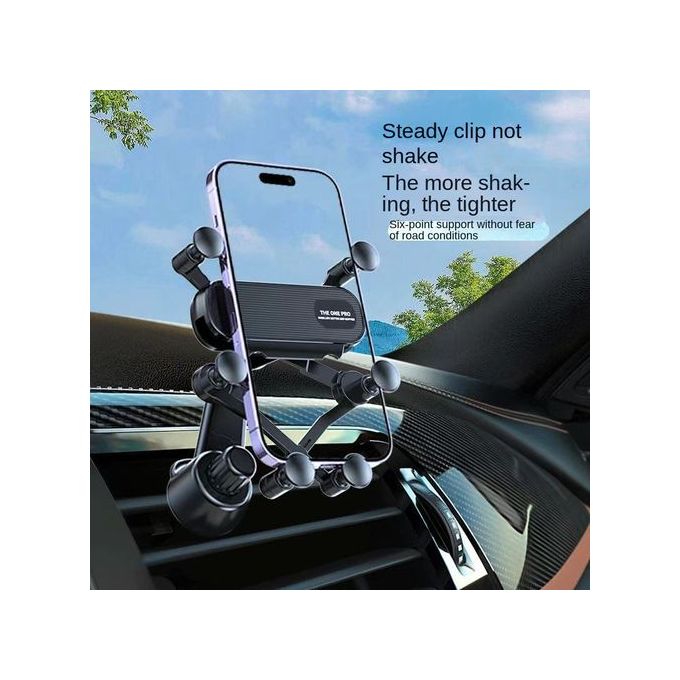 Car Cell Phone Holder – 360° Rotating Car Mount