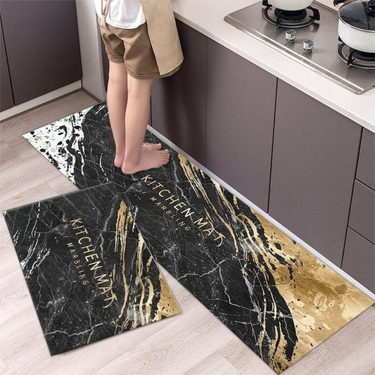 2 Pcs Kitchen Anti-Slip Floor Mats – Anti-Fatigue Comfort Mats