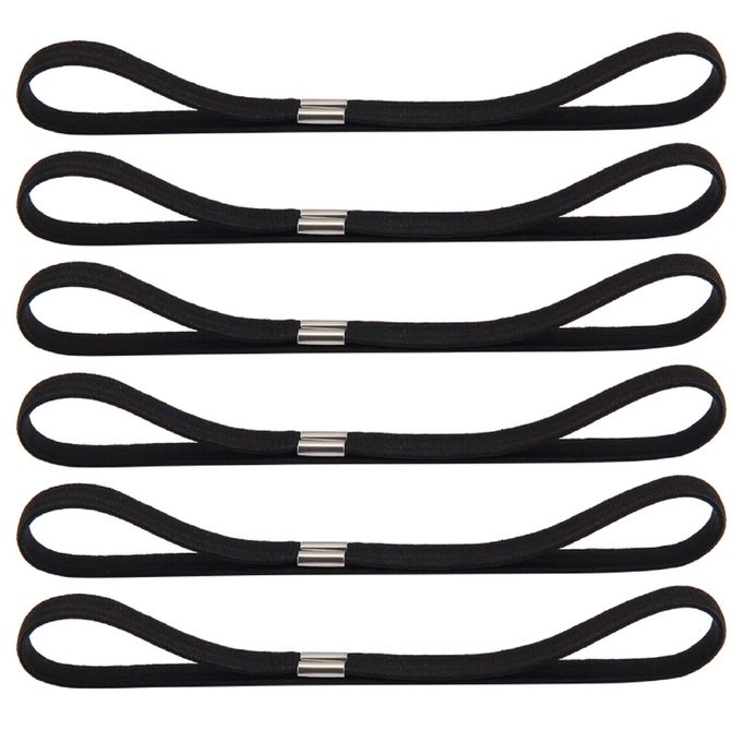 6pcs Long Elastic Head Bands / Hair Ties