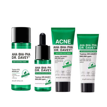 Dr. Davey AHA-BHA-PHA Acne SOS Kit