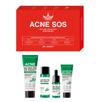 Dr. Davey AHA-BHA-PHA Acne SOS Kit