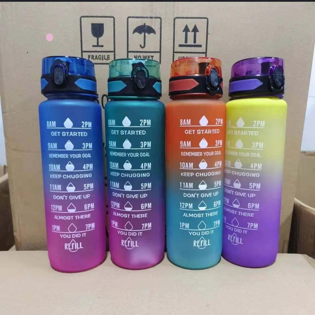 1litre Motivational Water bottles