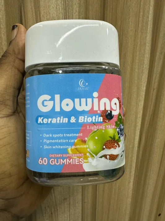 Duozi Keratin & Biotin Glowing Gummies