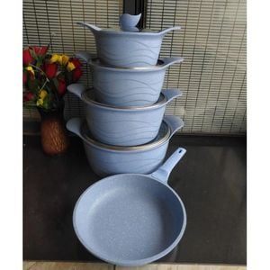 10pc lucky rain granite cookware set