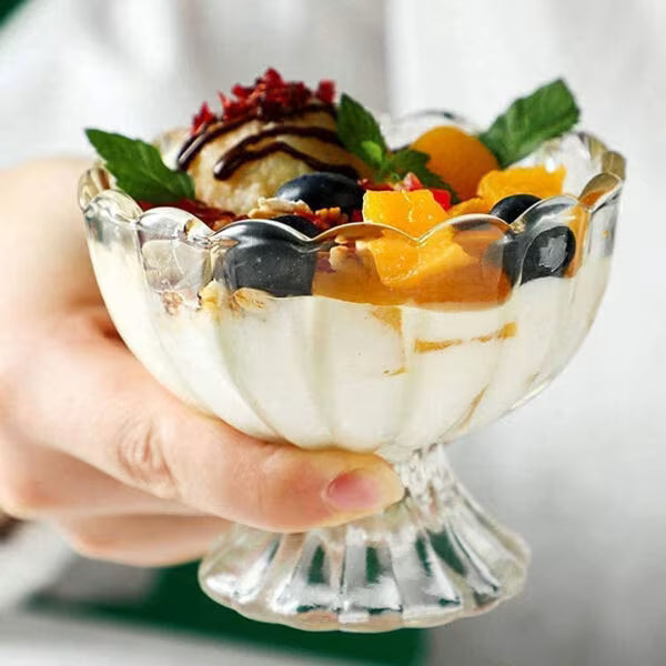 120ml Glass Ice Cream Bowl
