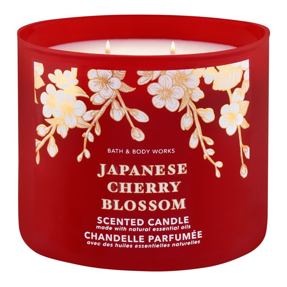 Bath & Body Works Japanese Cherry Blossom Scented Candle