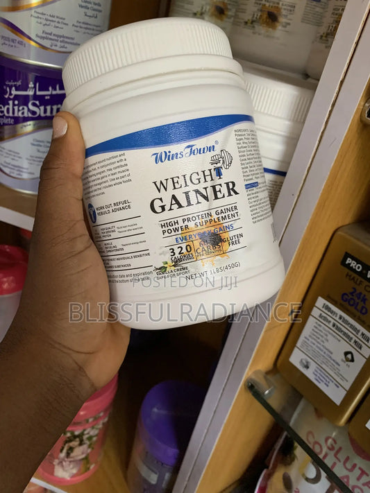 Wins Town Weight Gainer – High Protein Gainer Power Supplement (450 g)