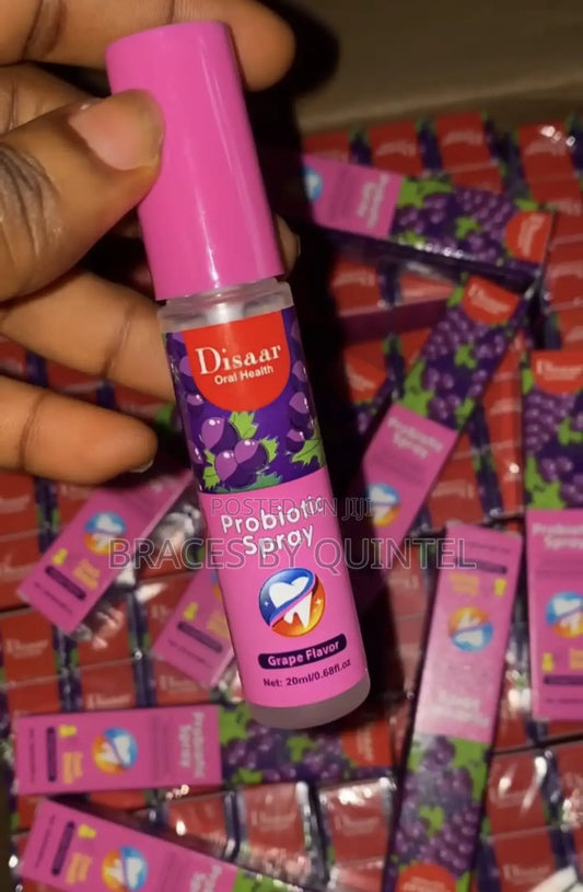 Disaar Mouth Probiotic Spray Grape Flavor