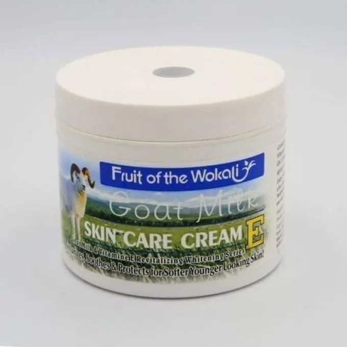 Fruit of the Wokali Goat Milk & Vitamin E Skin Care Cream