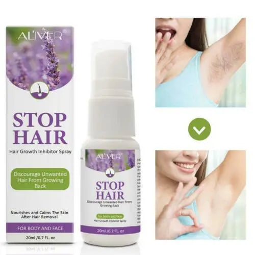 Aliver Hair Growth Inhibitor Spray – Stop Hair Regrowth Naturally