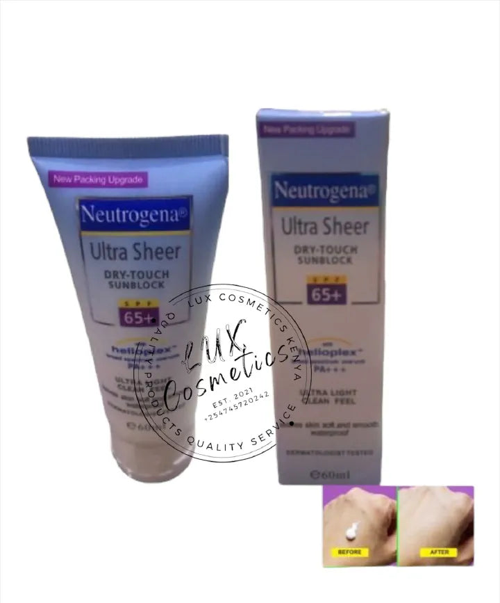 Neutrogena Ultra Sheer Suncream SPF 65+
