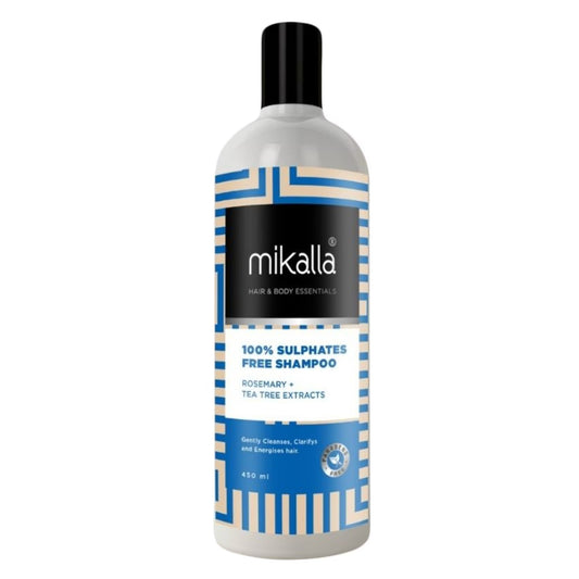 Mikalla Sulphate Free Shampoo with Rosemary & Tea Tree Extracts – 450ml