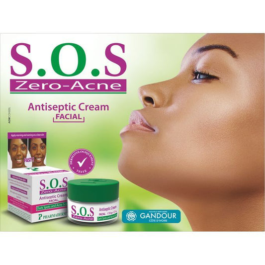 Pharmaderm SOS Zero Acne Facial Antiseptic Cream 1