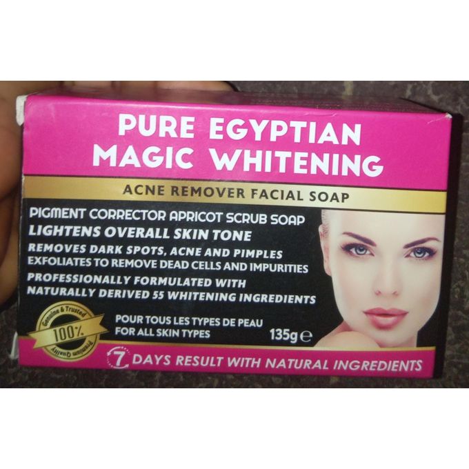 Pure Egyptian Magic Whitening Acne Remover Facial Soap