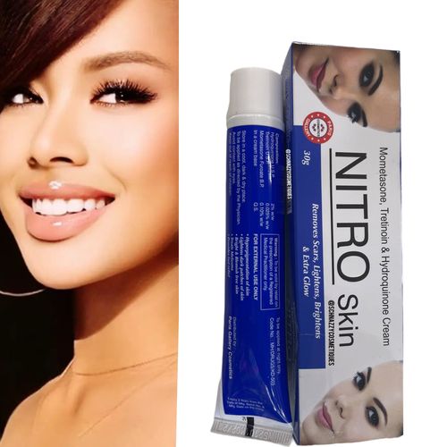 tretinoin Nitroskin 0.05% Tret W/w Mometasone Hydroquinone Scar Lighten Brighten Glow