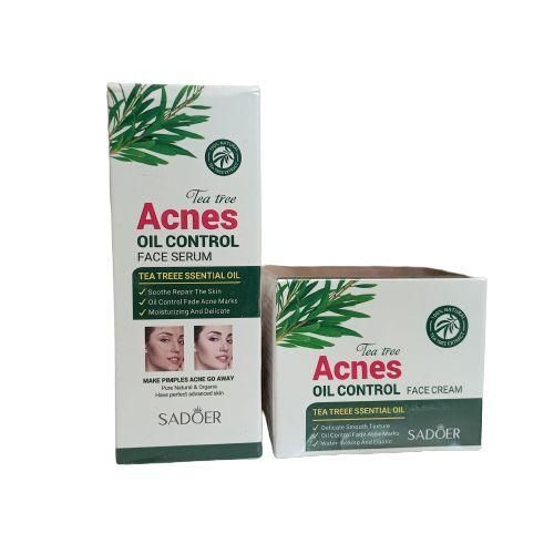 SADOER ACNES Oil Control Face Cream with Tea Tree Extract