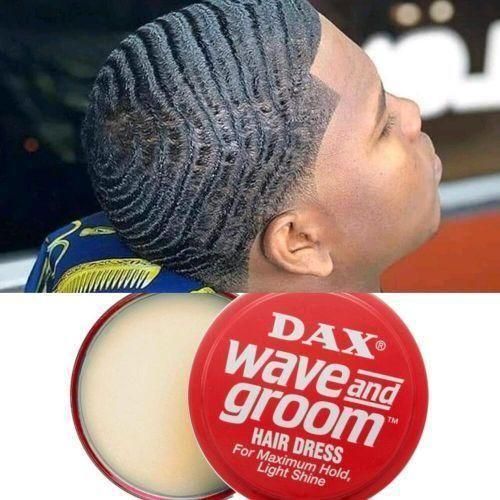 Dax Wave And Groom Hair Dress Pomade For Maximum Hold, Light Shine, Neat Curl Waves for Short Hair