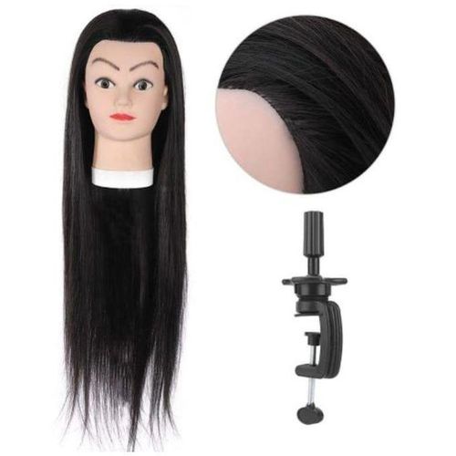 Hairdressing Training Dummy Doll Model & Clamp Hair Dummy Saloon Training dummy