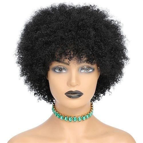 Soft Afro curly wig