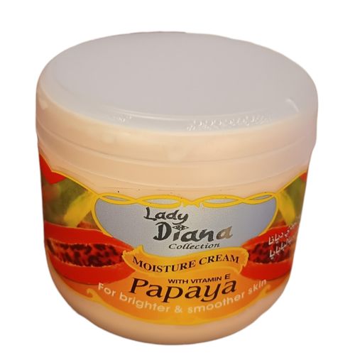 Lady Diana MOISTURE CREAM Papaya With Vitamin E For Brighter & Smoother Skin