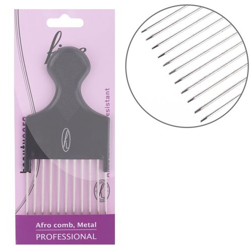 Fine Lines Afro Metal Comb