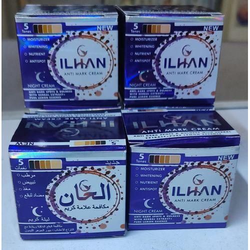 ILHAN ANTI-MARK Night Cream with Pure Lemon Essence herbal extract - Clears Dark Spots & Removes Skin Dullness