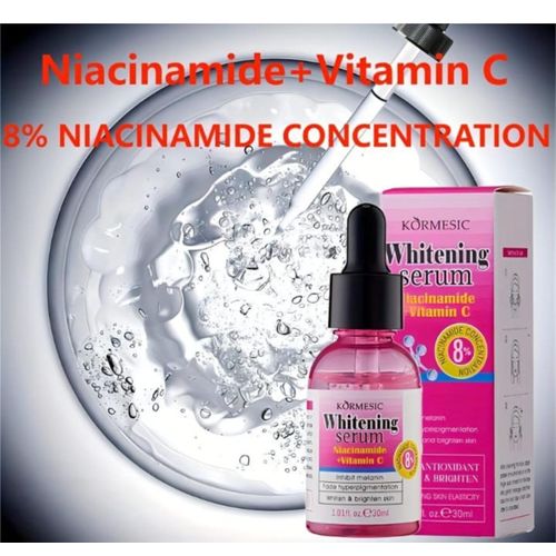 KORMESIC Kojic Acid and Collagen Skin whitening serum Deep whitening Dark spots remover Anti Aging Firming Moisturizing