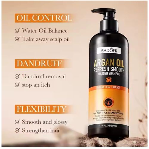 SADOER Argan Shampoo - 500ml
