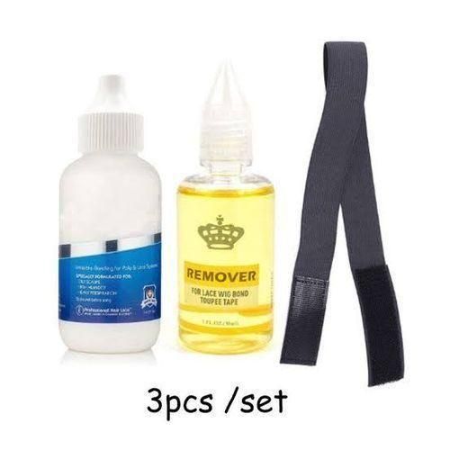Wig laying combo 3IN1 ( Glue+Remover+Band)