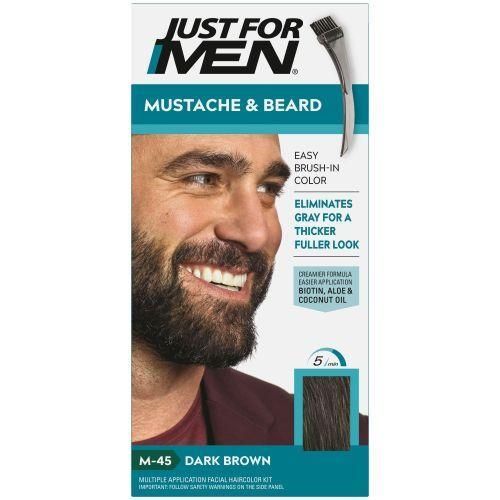 Just For Men M45 Dark Brown For Beard, Moustache & Sideburns