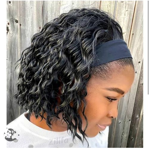 Soft Curly Headband Wig + Free Gift