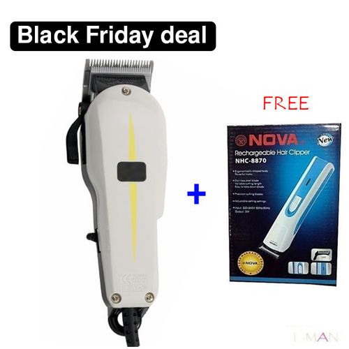 Geemy Home, Shaving, Balding, Kinyozi Machine + Rechargeable Shaver