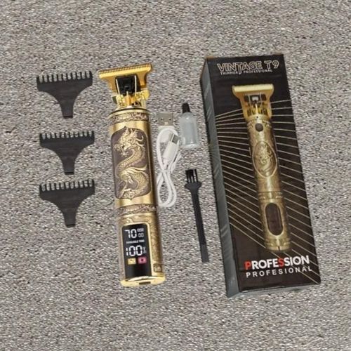 LED Digital Display Screen Inbuilt Rechargeable Li-ion Battery Dragon Professional Electric Hair Trimmer Clipper Kinyozi